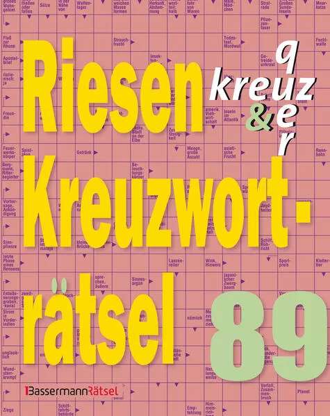 Cover: Riesen-Kreuzworträtsel 89