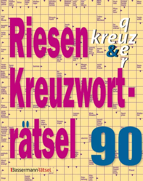 Cover: Riesen-Kreuzworträtsel 90