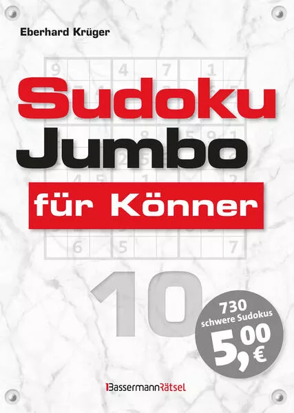 Cover: Sudokujumbo für Könner 10