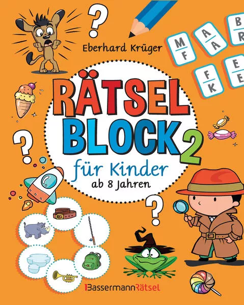 Cover: Rätselblock 2 für Kinder ab 8 Jahren