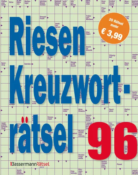 Cover: Riesen-Kreuzworträtsel 96