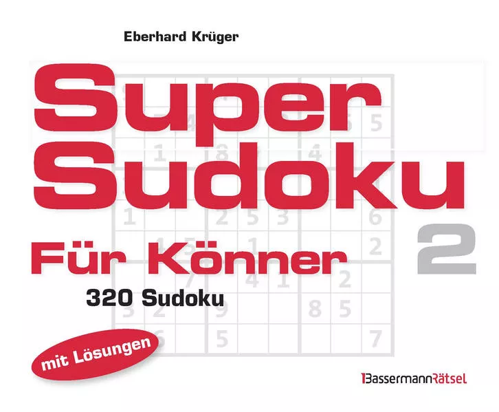 Cover: Supersudoku für Könner 2 (5 Exemplare à 3,99 €)