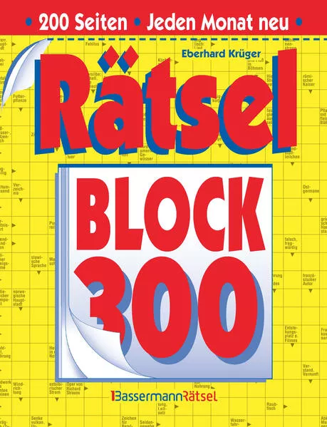Cover: Rätselblock 300 (5 Exemplare à 2,99 €)