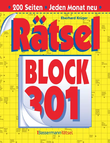 Cover: Rätselblock 301 (5 Exemplare à 2,99 €)