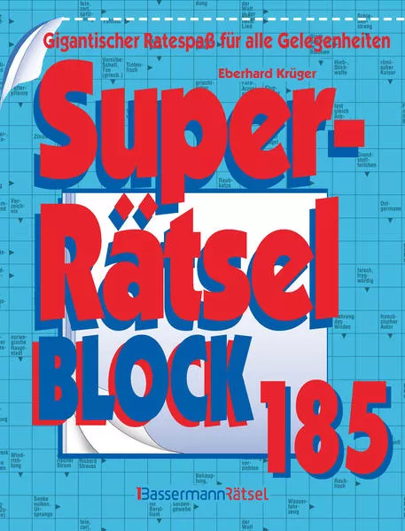 Cover: Superrätselblock 185 (5 Exemplare à 4,99 €)