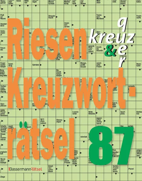 Cover: Riesen-Kreuzworträtsel 87 (5 Exemplare à 2,99 €)