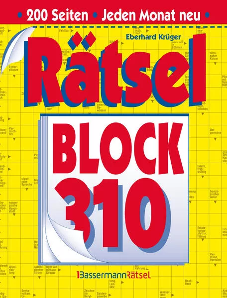 Cover: Rätselblock 310 (5 Exemplare à 2,99 €)