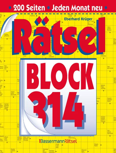 Cover: Rätselblock 314 (5 Exemplare à 2,99 €)
