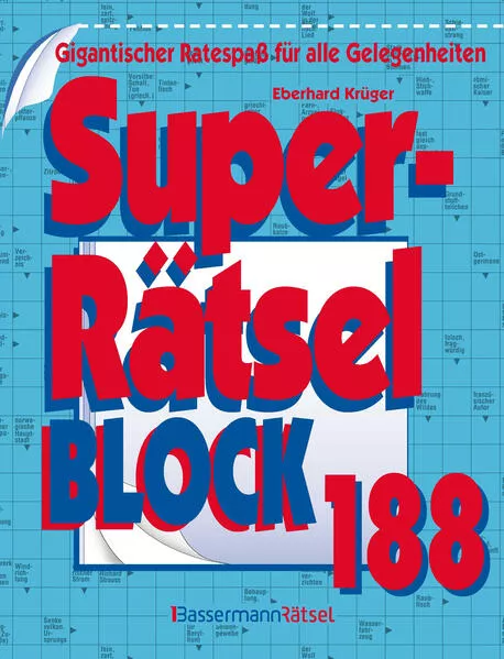 Cover: Superrätselblock 188 (5 Exemplare à 4,99 €)