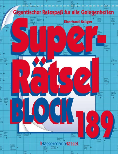Cover: Superrätselblock 189 (5 Exemplare à 4,99 €)
