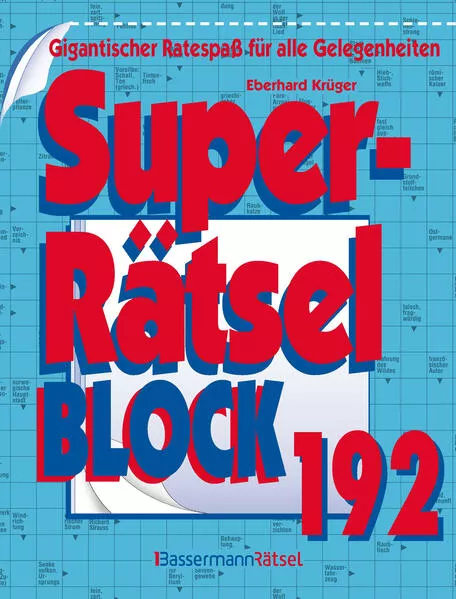 Cover: Superrätselblock 192 (5 Exemplare à 4,99 €)