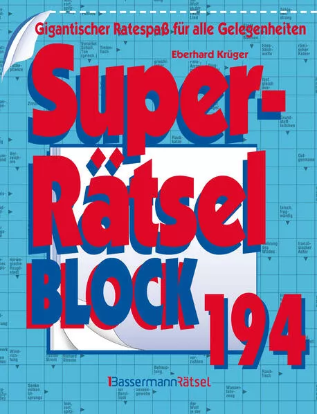 Cover: Superrätselblock 194 (5 Exemplare à 4,99 €)
