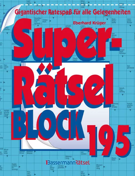Cover: Superrätselblock 195 (5 Exemplare à 4,99 €)