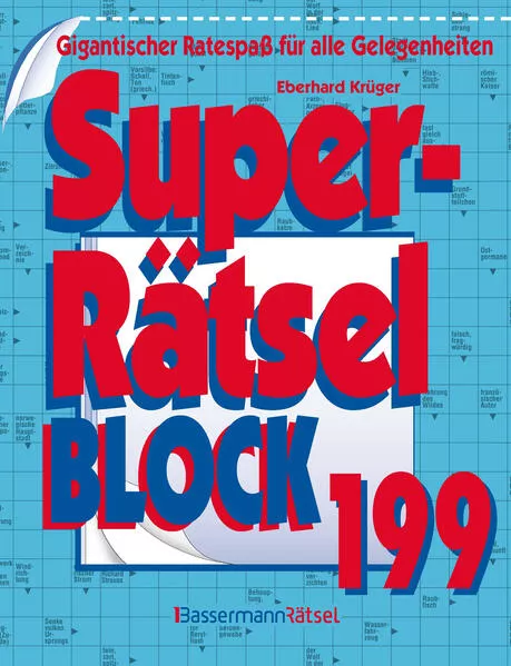 Cover: Superrätselblock 199 (5 Exemplare à 4,99 €)