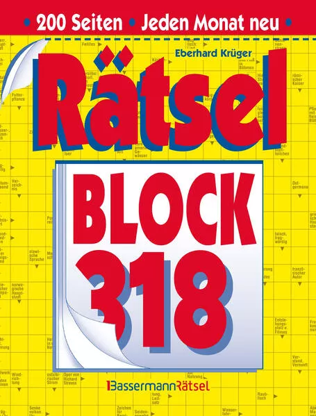 Cover: Rätselblock 318 (5 Exemplare à 2,99 €)