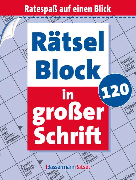 Rätselblock in großer Schrift 120 (5 Exemplare à 2,99 €)</a>