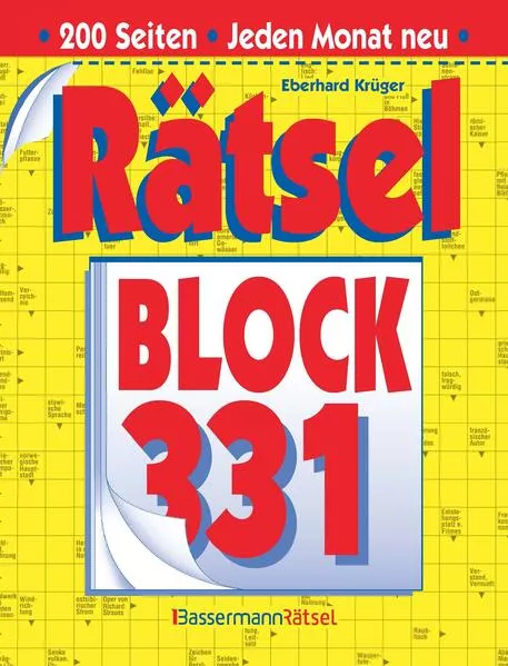 Rätselblock 331 (5 Exemplare à 2,99 €)