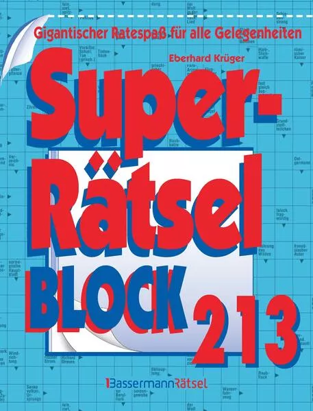 Superrätselblock 213 (5 Exemplare à 4,99 €)