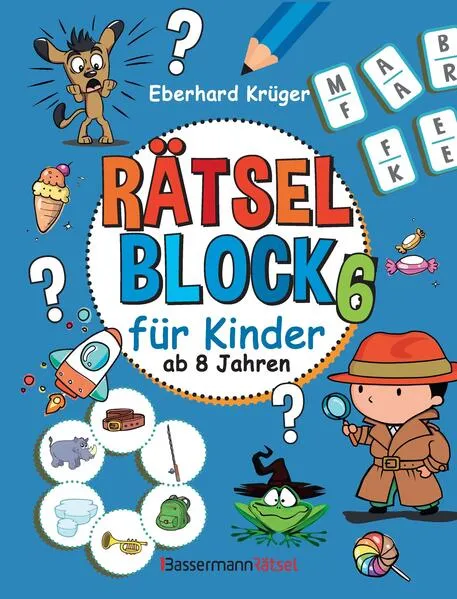 Rätselblock 6 für Kinder ab 8 Jahren (5 Exemplare à 3,99)