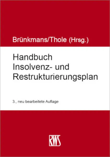 Cover: Handbuch Insolvenz- und Restrukturierungsplan