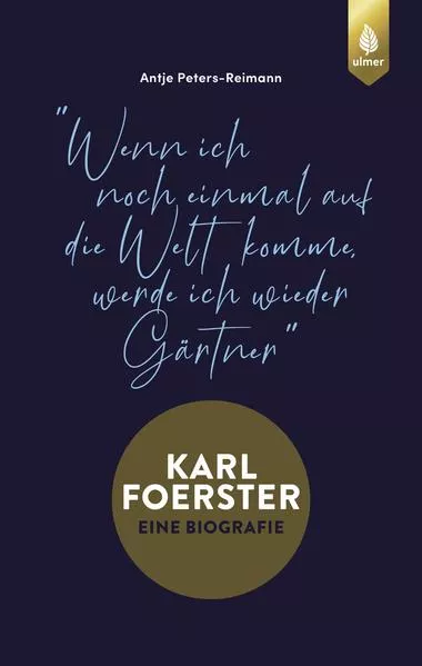 Cover: Karl Foerster - Eine Biografie