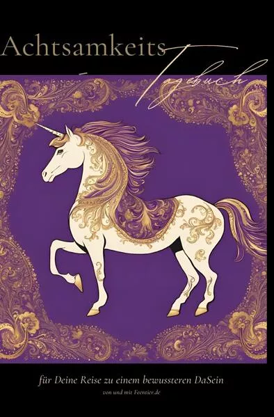 Cover: Feentiers Achtsamkeitstagebuch