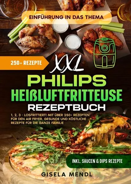 XXL Philips Heißluftfritteuse Rezeptbuch