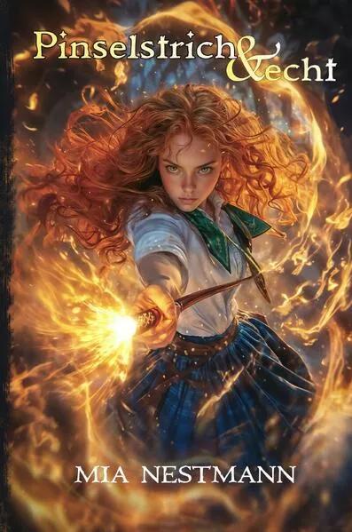 Pinselstrich und echt