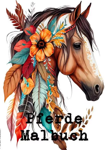 Cover: Pferde Malbuch