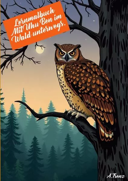 Mit Uhu Ben im Wald unterwegs