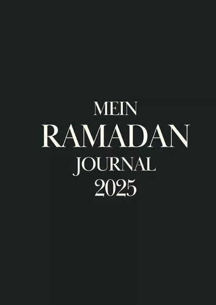 Cover: Mein Ramadan Journal
