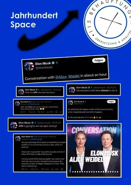 Cover: Alice & Elon - Jahrhundertspace