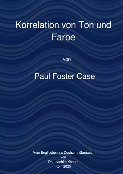 Cover: Korrelation von Ton und Farbe