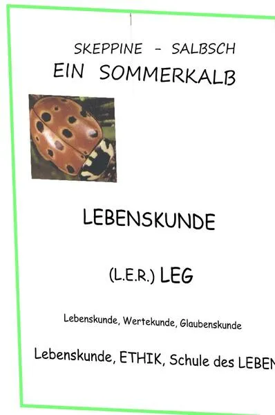 Ein Sommerkalb