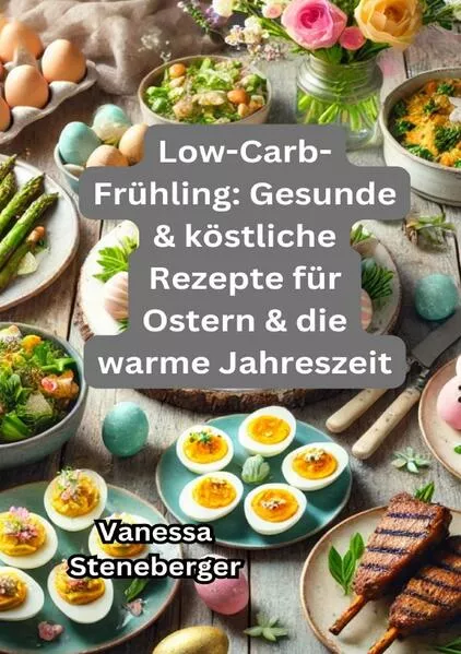 Cover: Low-Carb-Frühling: Gesunde & köstliche Rezepte für Ostern & die warme Jahreszeit