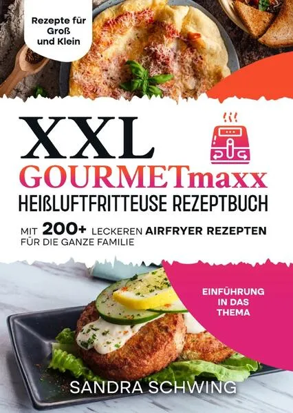 XXL GOURMETmaxx Heißluftfritteuse Rezeptbuch
