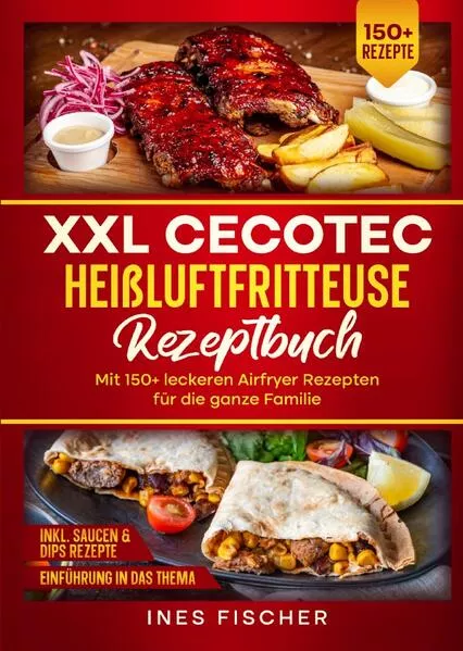 XXL Cecotec Heißluftfritteuse Rezeptbuch