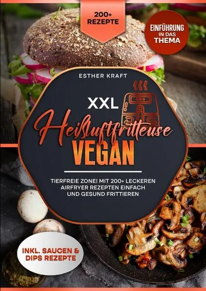 XXL Heißluftfritteuse Vegan