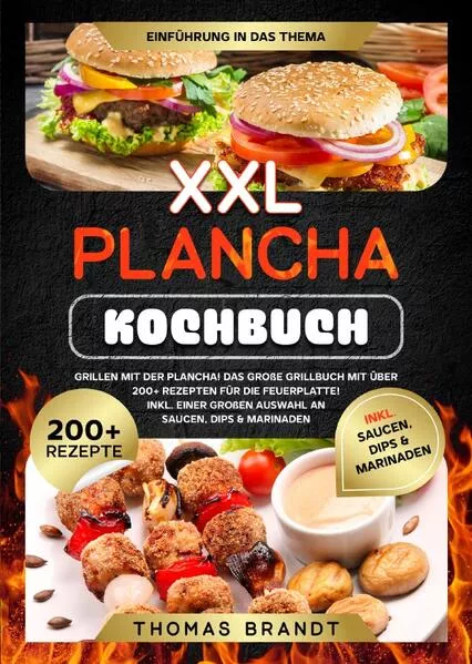 XXL Plancha Kochbuch