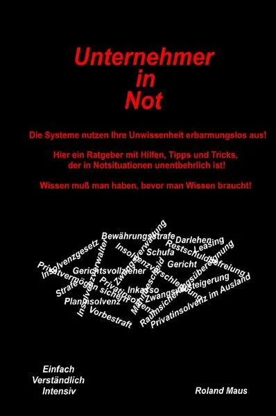 Cover: Unternehmer in Not