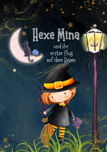 Kurzgeschichte: Hexe Mina und ihr erster Flug auf dem Besen