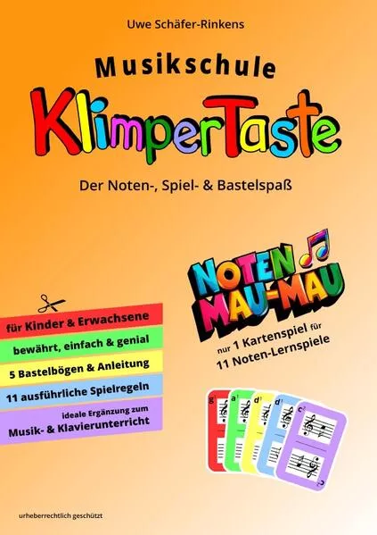 Musikschule Klimpertaste - Der Noten-, Spiel- und Bastelspaß