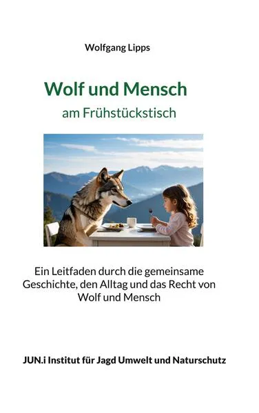 Cover: Wolf und Mensch am Frühstückstisch