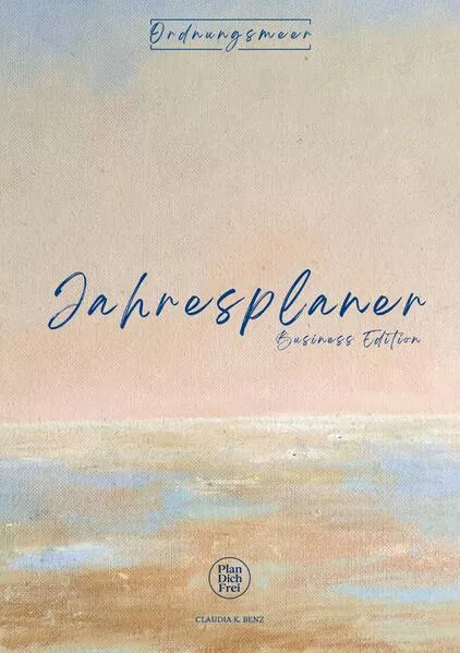 Cover: Ordnungsmeer - Jahresplaner für Frauen