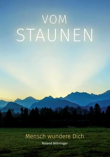 Cover: Vom Staunen