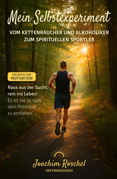 Cover: MEIN SELBSTEXPERIMENT - Vom Kettenraucher und Alkoholiker zum spirituellen Sportler