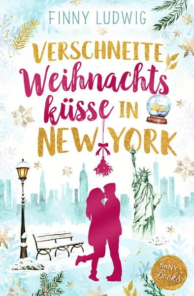 Verschneite Weihnachtsküsse in New York