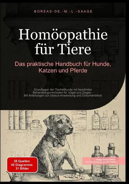 Cover: Homöopathie (DE) / Homöopathie für Tiere: Das praktische Handbuch für Hunde, Katzen und Pferde