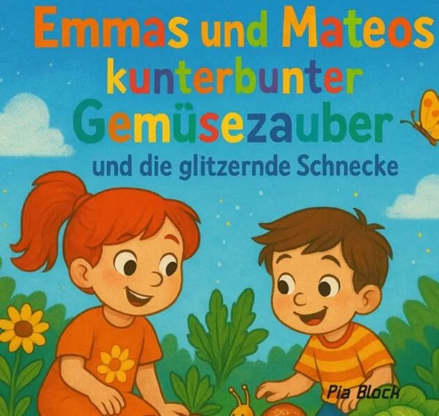 Cover: Emmas und Mateos kunterbunter Gartenzauber