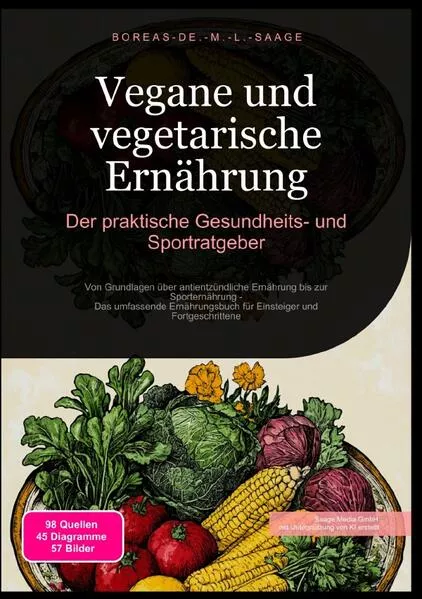 Cover: Ernährung (DE) / Vegane und vegetarische Ernährung: Der praktische Gesundheits- und Sportratgeber